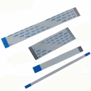 10pcs 50/52/54/56/58Pin FFC/FPC Flexible Flat Ribbon Cable 80C 60V Pitch 0.5mm - Picture 1 of 3