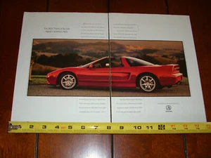 ACURA NSX 1994 ORIGINAL 2 PAGE AD - Picture 1 of 6