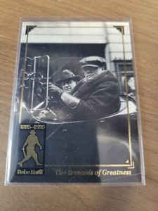 Babe Ruth 1995 Megacards "The Rewards Of Greatness" #18