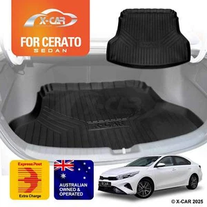Boot Liner for Kia Cerato Sedan 2018-2024 Cargo Trunk Cover Mat Luggage Tray - Picture 1 of 9