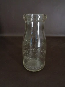 Bellows Falls, Vermont First National Vintage Half Pint Bottle - Picture 1 of 6