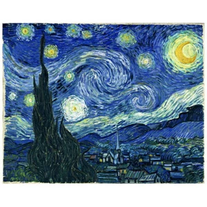 Vincent van Gogh, The Starry Night IMÁN NEVERA, 1889 Reproducción de Bellas Artes - Imagen 1 de 7