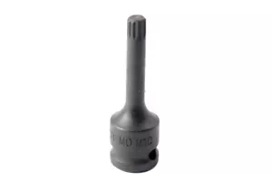 1/2” Dr Deep Spline Impact Socket Bit Option: M4-5-6-8-9-10-11-12-14-15-16-18-20 - Bild 1 von 3