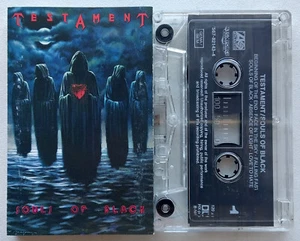 TESTAMENT - SOULS OF BLACK (ATLANTIC/MEGAFORCE 7567821434) 1990 EUROPE CASSETTE - Picture 1 of 3