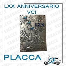 Placca LXX Anniversario Vespa Club Italia