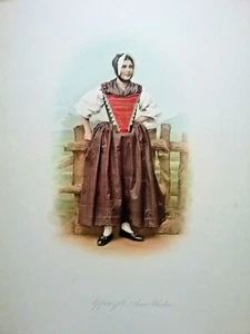 1896 SVIZZERA COSTUMI APPENZELL AUSSER RHODEN - Imagen 1 de 1