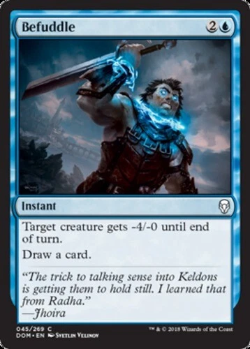 x1 Befuddle - Dominaria - NM - MTG - Image 1 of 1