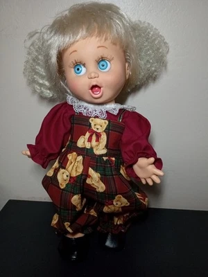 Mono de oso de Navidad y blusa de arándano para cara de bebé Galoob (SIN MUÑECA) Foto 1 de 4