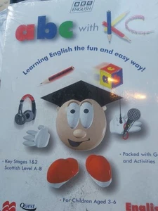 At Home with KC - Key Stages 1 & 2 - Macmillan Interactive -RARE BIG BOX CD ROM - Picture 1 of 3