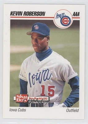 1992 SkyBox Pre-Rookie Iowa Cubs Kevin Roberson #218 - Image 1 of 2