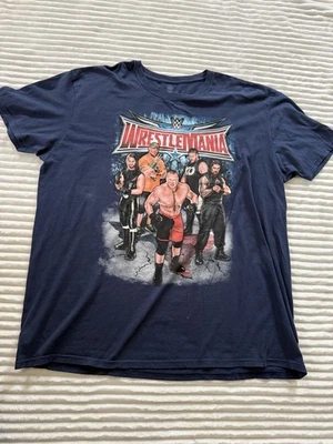 WWE T-Shirt Size XXL Wrestlemania 2016 Brock Lesnar Undertaker HHH John Cena - Image 1 of 3