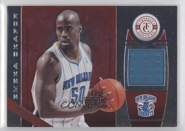 2013-14 Totally Certified Memorabilia Totally Red /199 Emeka Okafor #163 - Image 1 of 2