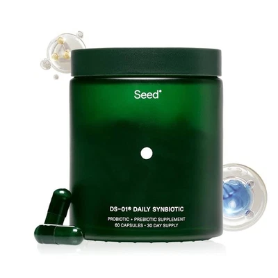Seed DS-01 DAILY SYNBIOTIC PREBIOTIC AND PROBIOTIC-60 CAPSULES - Image 1 of 4