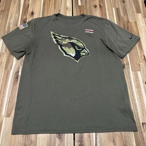 Arizona Cardinals Shirt Mens XL Green Nike Salute To Service USA NFL Football - Picture 1 of 6