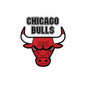 Pegatina Chicago Bulls, NBA, pegatinas deportivas, arte de pared, regalo para fanáticos - Imagen 1 de 17