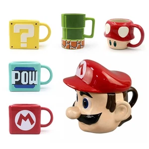 Cosplay The Super Mario Bros Mug Pow Ceramic Tea Coffee Cup Christmas Gifts - Picture 1 of 17