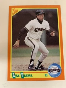 RICK PARKER SAN FRANCISCO GIANTS #77T - SCORE TRADED NM-MT 1990 - Picture 1 of 2