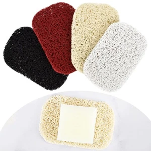 Seifensparpads 4 Stück Rutschfeste Seifenhalter Pad Selbstentleerend Seifenstab Halter... - Bild 1 von 7