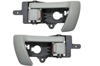 fits 2007 to 2012 Hyundai Santa Fe Interior Door Handle Left and Right Gray - Imagem 1 de 2
