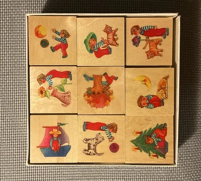 Dominik Selecta Spielzeug Wooden Tile Game Made In Germany Missing 1 Tile - Image 1 of 4