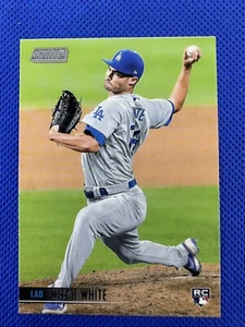 2021 #19 Mitch White Topps Stadium Club Baseball RC Los Angeles Dodgers - Picture 1 of 2