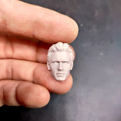 空白 1/10 比例蜘蛛侠新妖精头雕塑未上色适合 7 英寸尼卡人偶 — 第 1/3 张图片