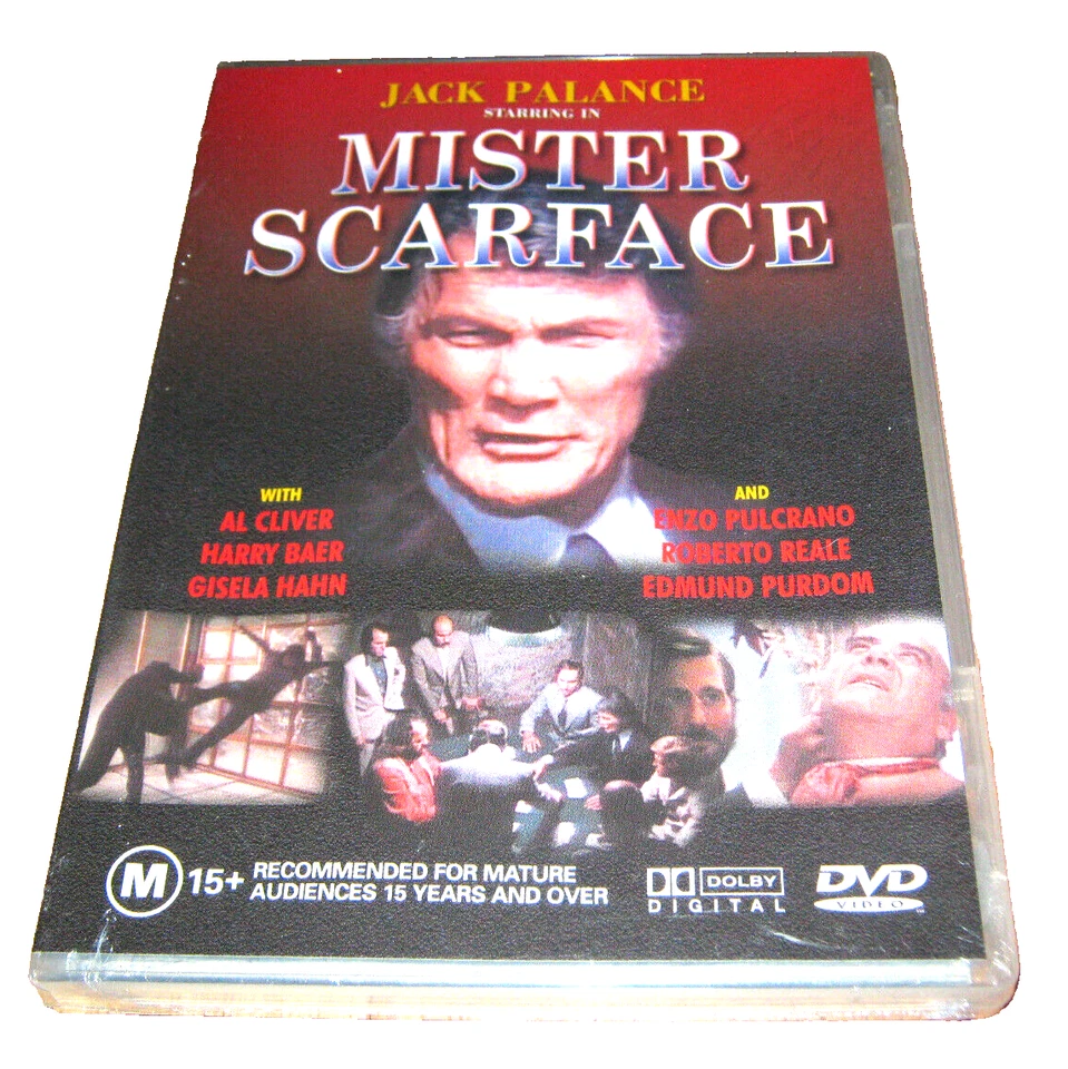 Mister Scarface - Jack Palance - New Sealed DVD - Region 4 - Image 1 of 1