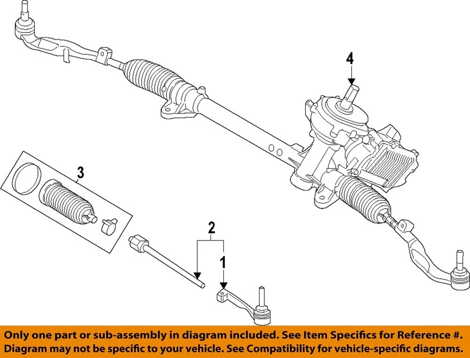 Оригинальный комплект рулевого привода BMW 16-24 228i Gran Coupe 32106899816 - Изображение 1 из 1