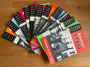 AMATEUR STAGE MAGAZINE COMPLETE YEAR 1966 - 11 ISSUES (JANUARY - NOVEMBER) - Picture 1 of 1