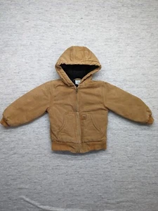 Carhartt Kids CP8417 Active Jac Quilted Flannel Lined jacket Sz 4 - Picture 1 of 12