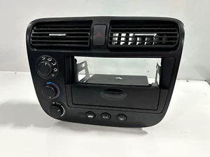 2001-2005 Honda Civic RadioStereo Trim Bezel W/Heather HVAC Control Upper Vent - Bild 1 von 3