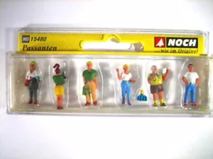 15480 NOCH HO SET 6 PASSING CHARACTERS VARIOUS SCALE 1:87 - Picture 1 of 1