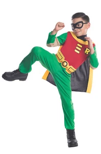 Brand New Teen Titans Superhero Robin Child Costume - Picture 1 of 1