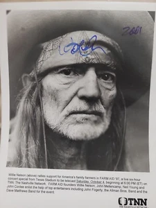 Willie Nelson 8x10 signed auto - Picture 1 of 1