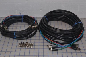 2 CAVI VIDEO/MULTIMEDIALI PREMIUM COMPLETI AD ALTA RISOLUZIONE - 50' & 25' - Foto 1 di 7