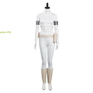 Star Wars Padme Amidala Cosplay Costume Outfits Party Suit Women Christmas Gift - Picture 1 of 16