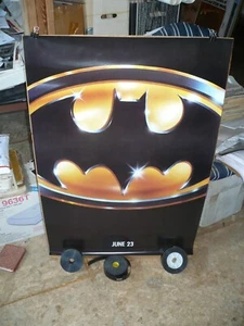 Batman, avance rodado original 1-sht / póster de película [Michael Keaton] - 1989 - Imagen 1 de 4
