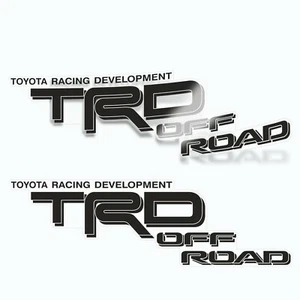 TRD Decals for Tacoma, 4x4 Racing Development Sport Off-Road Sticker (Set of 2) - Picture 1 of 15