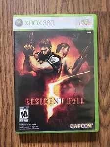Resident Evil 5: Xbox 360 Complete with Manual CIB Mint Condition - Picture 1 of 6