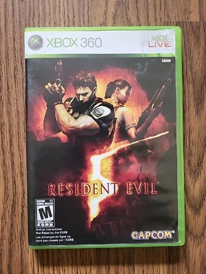 Resident Evil 5: Xbox 360 Complete with Manual CIB Mint Condition - Image 1 of 4