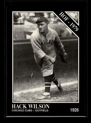 1991 The Sporting News Conlon Collection #29 Hack Wilson HOF (NM)(BAS) - Image 1 of 2