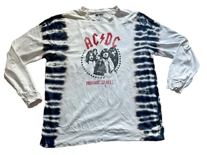 ACDC Sweatshirt Gr. XL Highway To Hell Pullover Rockband Unisex Erwachsene Tie Dyed - Bild 1 von 7