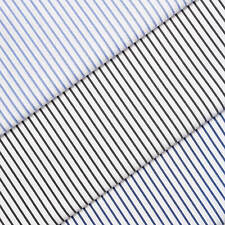 Suave 1/4" Pinstripe Shirting Poplin Fabric - 58/60" By The Yard