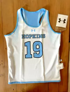 80 $ neu UA Damen SM Johns Hopkins Blue Jays Lacrosse Jersey Tank wendbar 19 - Bild 1 von 11