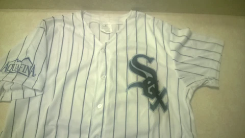 CHICAGO WHITE SOX JERSEY YOUTH XL SGA 7-5-14 Cover