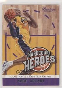 2013-14 Panini Prestige Hardcourt Heroes Kobe Bryant #2 HOF
