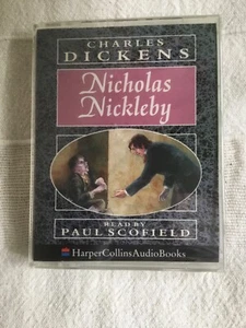 Charles Dickens. Nicholas Nickleby Audiobook Read By Paul Scofield - Picture 1 of 2
