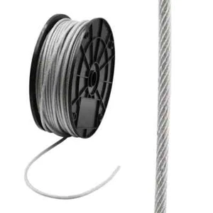 EVERBILT 1/8 inch x 250 ft. Galvanized Vinyl Coated Steel Wire Rope Chain Spool - Picture 1 of 1
