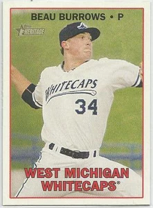 Beau Burrows Detroit Tigers 2016 Topps Heritage Minor League - Picture 1 of 2