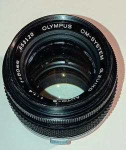 Olympus Zuiko MC Auto-S 50mm f/1.4 Standard Lens - Slight Fungus See Photos - Picture 1 of 5
